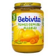 Пюре овощное ассорти Bebivita 190г - Фото