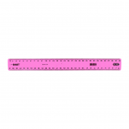 Линейка Zibi Smart Line №ZB.5612-99 30см 1шт - Фото