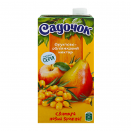 Нектар Садочок Фруктово-облепиховый 0.95л - Фото