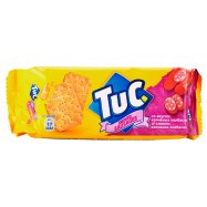 Крекер Tuc со вкусом Копченые колбаски соленый 100г - Фото