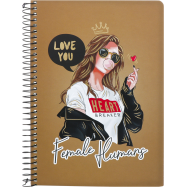 Тетрадь общая в клетку А5 96 листов Школярик 1шт - Фото