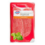 Колбаса Ювілейний Советская сырокопченая первого сорта 80г - Фото