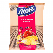 ЛЮКС ЧІПСИ КРАБ 71Г - Фото