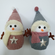ПРИКРАСА СНІГОВИК 24 СМ - Фото