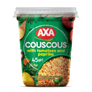 AXA КАША КУСКУС З ТОМАТАМИ 45Г - Фото