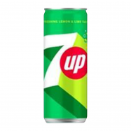 Напій 7 UP з/б 0.33л - Фото