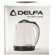 DELFA ЧАЙНИК 3500/3510Х БІЛИЙ - Фото