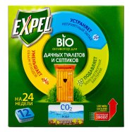 Биоактиватор Expel для дачных туалетов в таблетках 12шт 240г - Фото