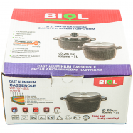 BIOL КАСТРУЛЯ  5Л З А/П ПОКРИТТЯМ - Фото