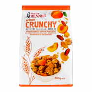 Мюсли Doctor Benner Кранчи абрикосовые запеченные 375г - Фото