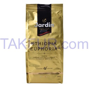 Кофе Jardin Ethiopia Euphoria натуральн жареный молотый 250г - Фото