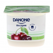 DANONE ЙОГУРТ 2% 125Г : ВИШН-ЧЕРЕШН - Фото