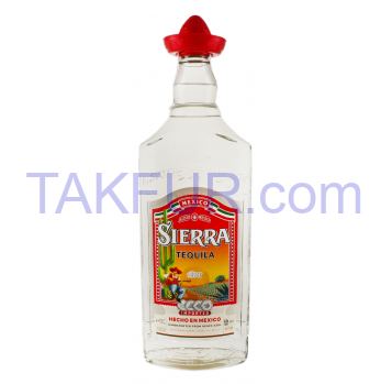 Текила Sierra Silver 38% 1л - Фото