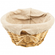 Корзина для хлеба Metro Professional круглая 18х8см 1шт - Фото