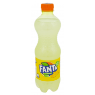 Напиток Fanta б/а с/газ с лимонным соком 0.5л - Фото
