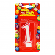 POMICHNYCYA СВІЧКА ЦИФРА ГЛАЗ : ОДИН - Фото