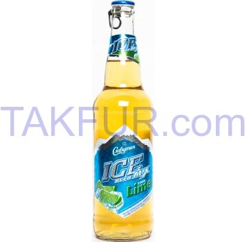 Пиво Славутич Ice Beer Mix со вкусом лайма светлое 3,5% 0,5л - Фото