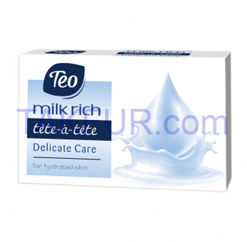 Мыло твёрдое Teo Delicate Care 100 г - Фото