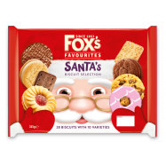 Печенье бисквитное Fox`s Фавориты Санты ассорти 365г - Фото