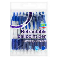 Ручка шариковая Aro синяя 10шт/уп - Фото