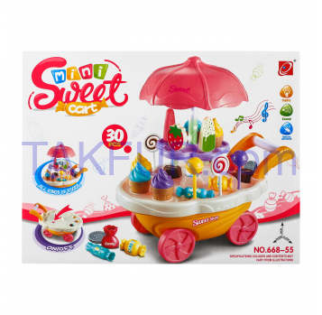 Набор Shantou Jinxing Plastics Mini Sweet Cart №668-55 30шт - Фото