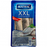 Сельдь Матиас ХХL отборный филе в масле слабосоленая 300г - Фото