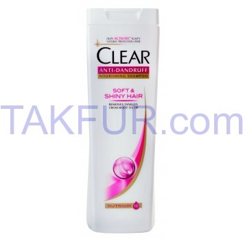 Шампунь Clear vita ABE Мягкие и блестящие волосы 400мл - Фото