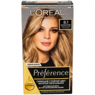Краска L`Oréal Récital Préf 8.1 Копенгаген Светло-русый 1шт - Фото