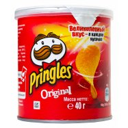 Чипсы Pringles картофельные оригинальные 40г