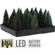 ЯЛНКА ШТУЧНА З ПІДСВ 13 СМ - Фото