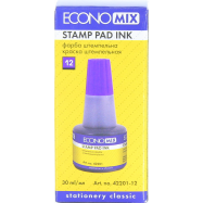 Краска штемпельная Economix №4201-01 цвет 01 30мл 1шт - Фото