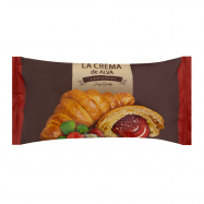 Круассан La Crema de Alva с начинкой со вкусом клубники 65г - Фото