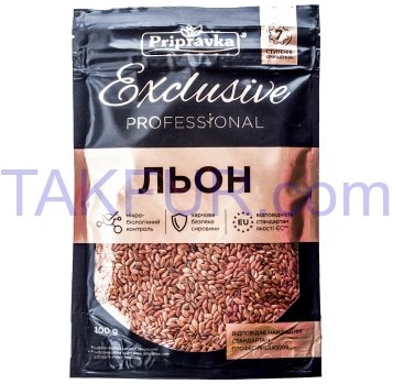 Лен Pripravka Exclusive Professional семена 100г - Фото