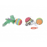 TOPSI М'ЯЧІ З ВЕСЕЛКОЮ 3 ШТ - Фото