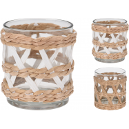 ПІДСВІЧНИК 7СМ ДЕК/ДЕРЕВО В АС - Фото