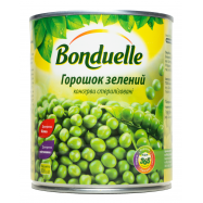 Горошек Bonduelle зеленый консервированный 800г - Фото