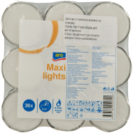 Свеча Aro чайная на 8час горения 36шт - Фото