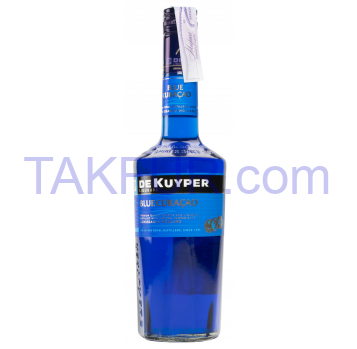 Ликер De Kuyper Blue Curacao 24% 0,7л - Фото