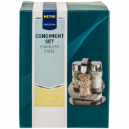 Набор емкостей Aro для соли, перца и зубочисток 11.5см 1шт - Фото