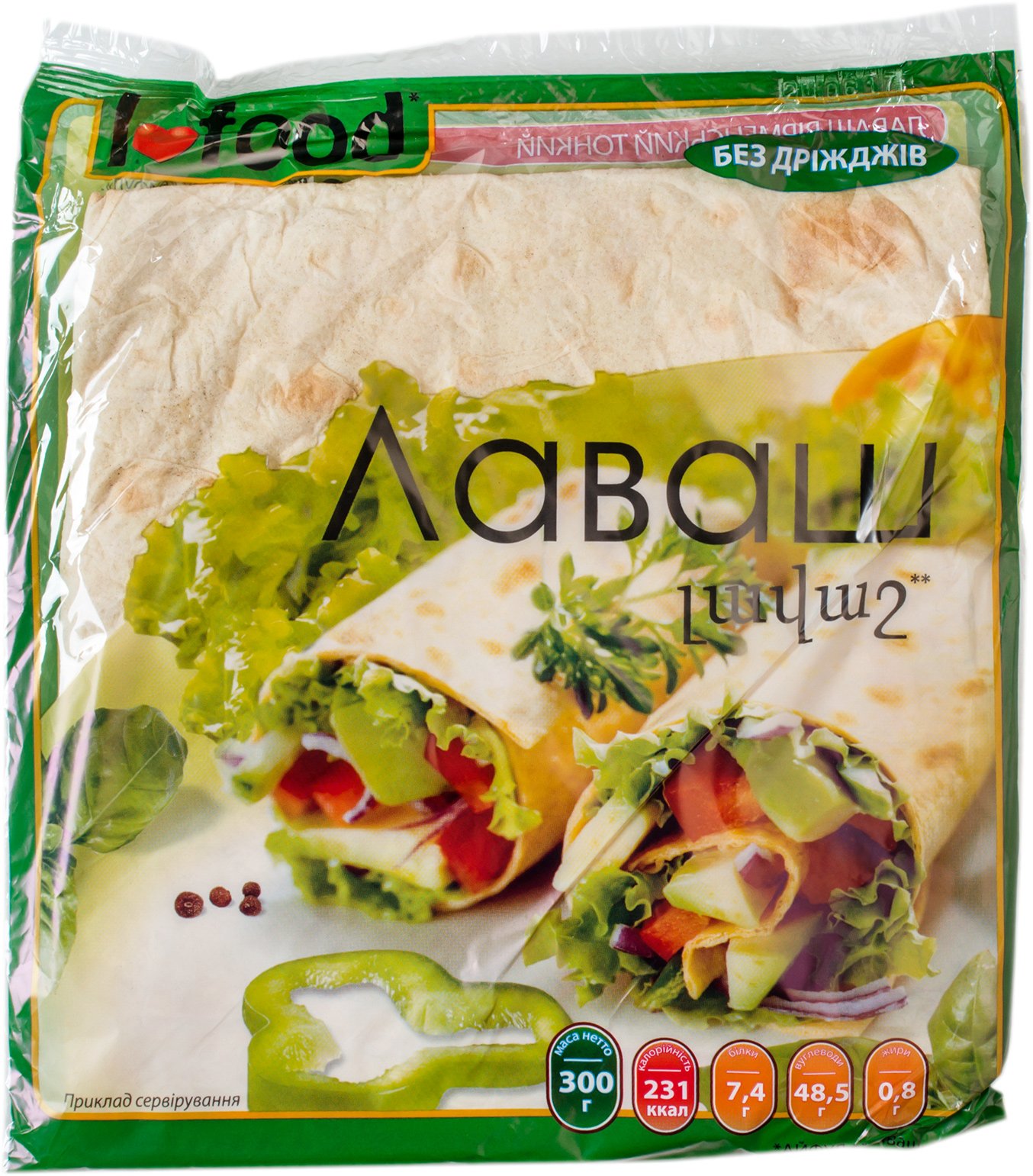 Лаваш I food Армянский тонкий 300г купить онлайн с доставкой в офис или ...