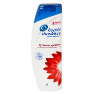 Шампунь Head & Shoulders Густые и Крепкие против перх 400мл - Фото