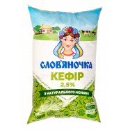 Кефир Слов`яночка 2,5% 900г - Фото