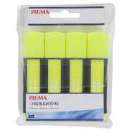 SIGMA НАБ.ТЕКСТОВИД ЖОВТ 4 ШТ. - Фото