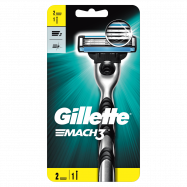 Бритва Gillette Mach3 со смен кассетой 1шт + смен кассет 1шт - Фото