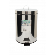 СМІТНИК З ПЕДАЛЛЮ СТАЛЬ 12 Л - Фото