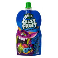 Десерт Jaffa Crazy Fruit Смуз-пюр банан/яблок/черн/клуб 100г - Фото