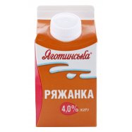 Ряжанка Яготинська 4% 450г