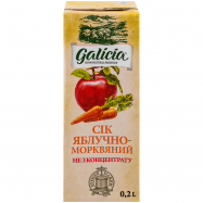GALICIA СІК ЯБЛ.-МОРКВ. TGA 0,2Л - Фото