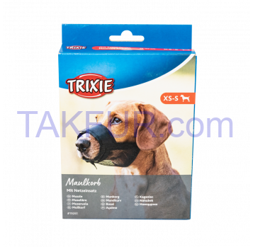Намордник Trixie для собак закритий, S, 14-17 см/21-31 см, нейлон - Фото