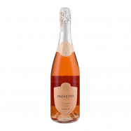 Вино Provetto Spumante Rosato Secco розовое сух 10.5% 0.75л - Фото
